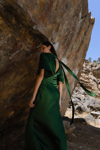 CLARET DRESS - MATILDA - One Fell Swoop