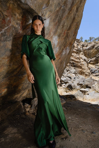 CLARET DRESS - MATILDA - One Fell Swoop