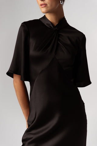 CLARET DRESS - OBSIDIAN - One Fell Swoop