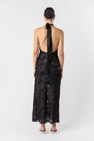 CLOE' DRESS - NOIR ÉCLAT - One Fell Swoop