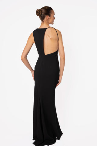 DAKOTA GOWN - JET BLACK - One Fell Swoop