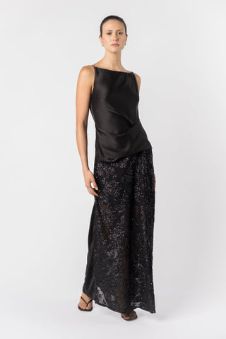 DÉGAGÉ DRESS - NOIR ÉCLAT - One Fell Swoop