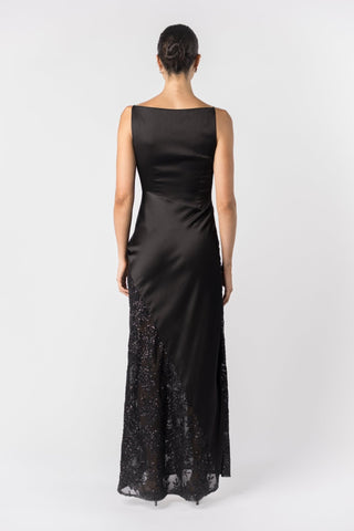 DÉGAGÉ DRESS - NOIR ÉCLAT - One Fell Swoop