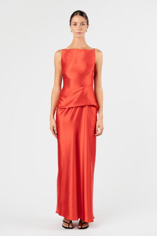 DEGAGE DRESS - TORII SATIN - One Fell Swoop