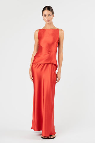 DEGAGE DRESS - TORII SATIN - One Fell Swoop