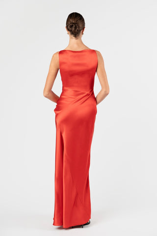 DEGAGE DRESS - TORII SATIN - One Fell Swoop