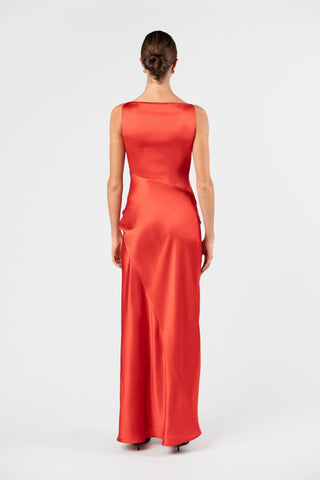 DEGAGE DRESS - TORII SATIN - One Fell Swoop