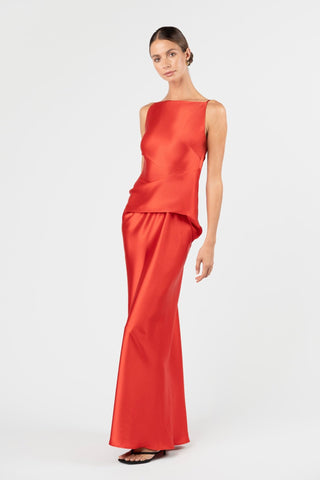 DEGAGE DRESS - TORII SATIN - One Fell Swoop