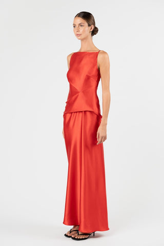 DEGAGE DRESS - TORII SATIN - One Fell Swoop