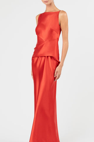 DEGAGE DRESS - TORII SATIN - One Fell Swoop