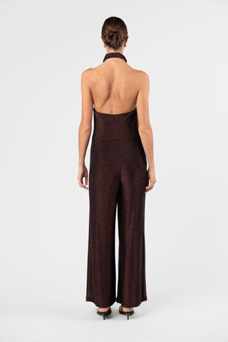 EMMEL JUMPSUIT - ESPRESSO - One Fell Swoop