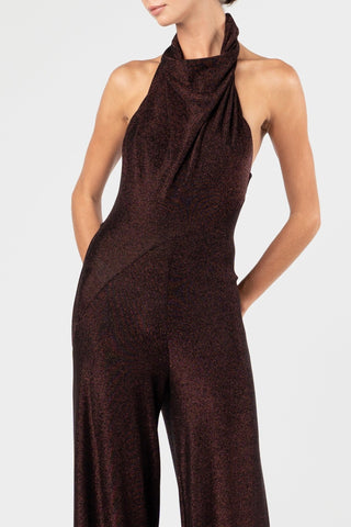 EMMEL JUMPSUIT - ESPRESSO - One Fell Swoop