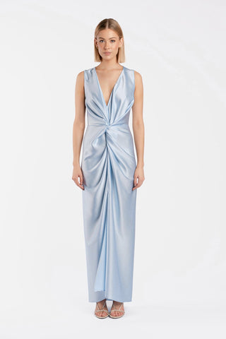 GAIA MAXI IN PRINCESS BLUE - One Fell Swoop front shot