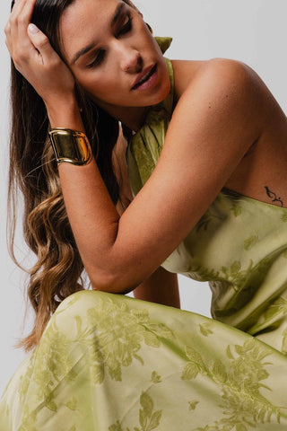 GEMMA DRESS - KIMONO BROCADE - One Fell Swoop