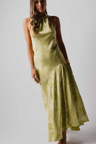 GEMMA DRESS - KIMONO BROCADE - One Fell Swoop