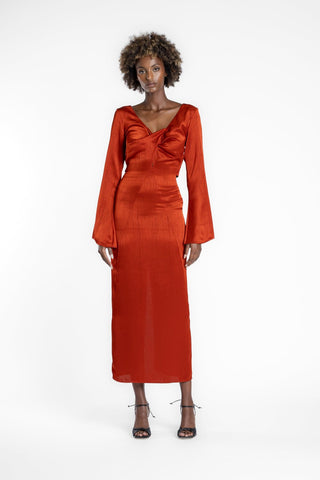 JULIET DRESS - SPICE - One Fell Swoop
