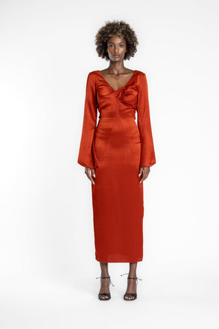 JULIET DRESS - SPICE - One Fell Swoop