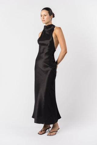 KRISTINA DRESS - NOIR - One Fell Swoop
