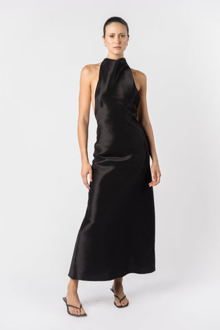 KRISTINA DRESS - NOIR - One Fell Swoop
