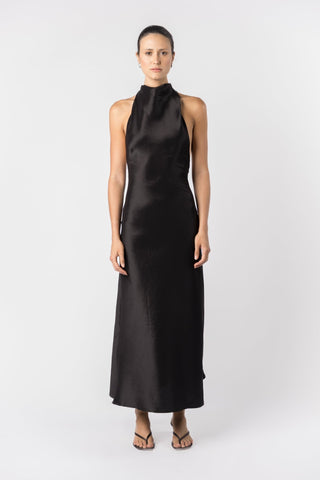 KRISTINA DRESS - NOIR - One Fell Swoop