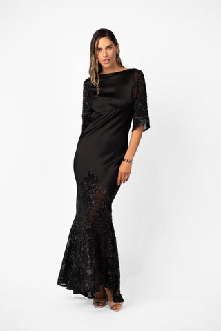 MONI GOWN - NOIR ÉCLAT - One Fell Swoop