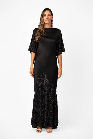 MONI GOWN - NOIR ÉCLAT - One Fell Swoop