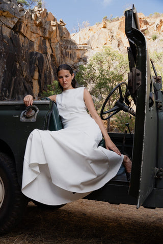 MONICA GOWN - SICILIAN WHITE - One Fell Swoop