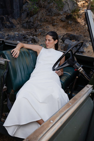 MONICA GOWN - SICILIAN WHITE - One Fell Swoop