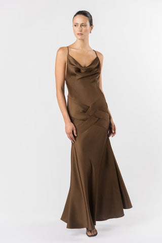 ORI MAXI SLIP - KOBICHA SATIN - One Fell Swoop