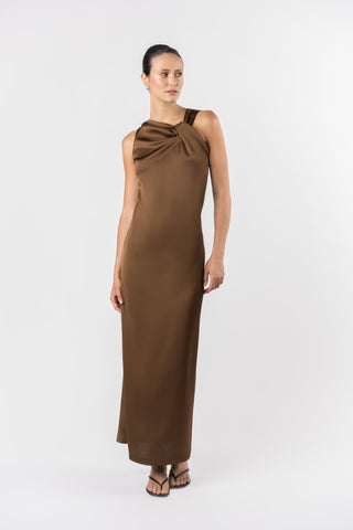 SORA KNOT MAXI - KOBICHA SATIN - One Fell Swoop