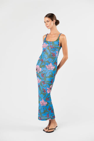 TORTO TANK - COBALT FLEUR - One Fell Swoop