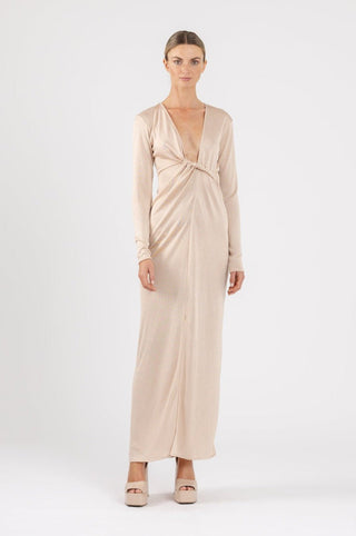 ALEXIS MAXI IN MEDALLION KNIT - One Fell Swoop
