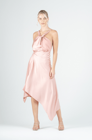 AUDREY DRESS IN NEW DUSTY ROSE - One Fell Swoop