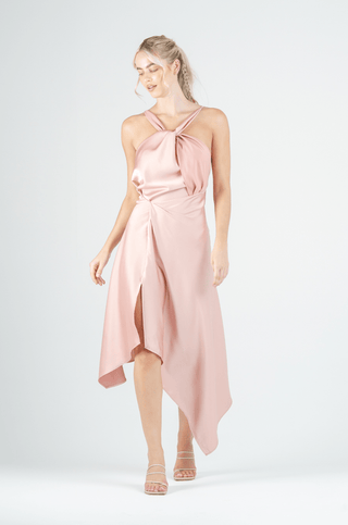 AUDREY DRESS IN NEW DUSTY ROSE - One Fell Swoop