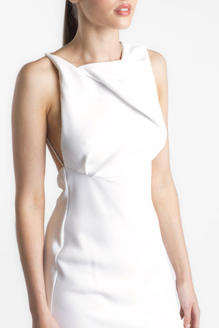 DAKOTA GOWN - IVORY CREPE - One Fell Swoop