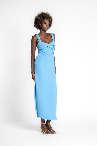 ELLA DRESS - CERULEAN - One Fell Swoop