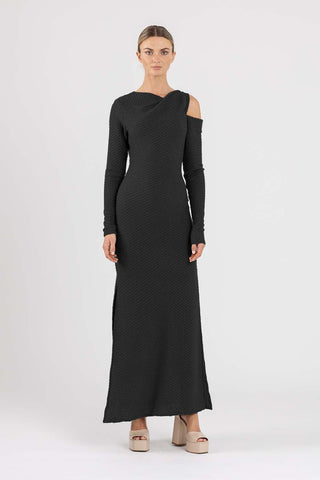 FAITH MAXI IN BLACK CHAIN - One Fell Swoop