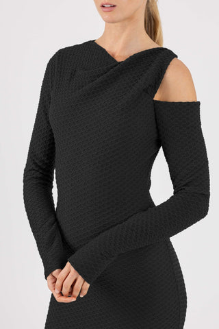 FAITH MAXI IN BLACK CHAIN - One Fell Swoop