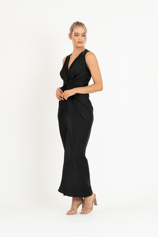 GAIA MAXI IN NEW BLACK - One Fell Swoop