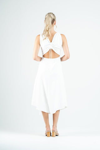 MARNI DRESS IN PULSAR WHITE - One Fell Swoop