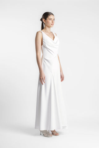 MARTINA MAXI - IVORY CREPE - One Fell Swoop