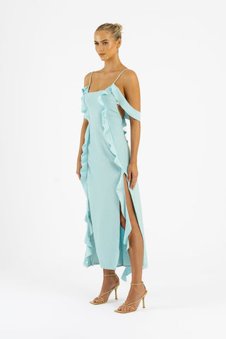 MYLA DRESS - DOVE - One Fell Swoop