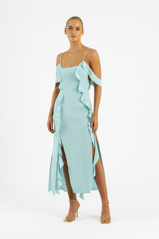 MYLA DRESS - DOVE - One Fell Swoop