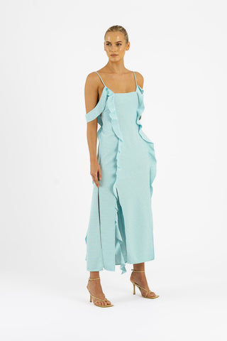 MYLA DRESS - DOVE - One Fell Swoop