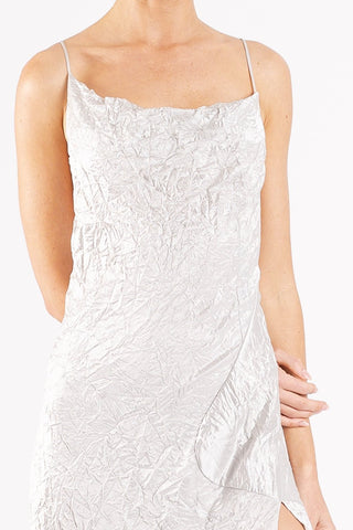 SIREN MAXI IN SILVER VARAKH - One Fell Swoop