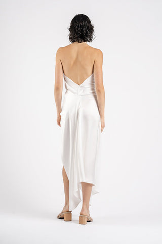 THE SURREAL DRESS IN WHITE ON WHITE - One Fell Swoop