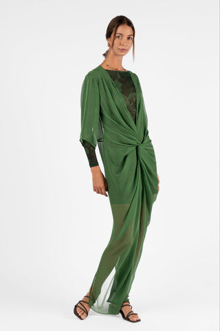 ALEX KIMONO SLEEVE MAXI - MATILDA GEORGETTE