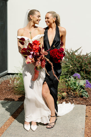 TALIA DRESS - OBSIDIAN