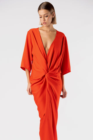 ALEX KIMONO IN PIMENTO - One Fell Swoop