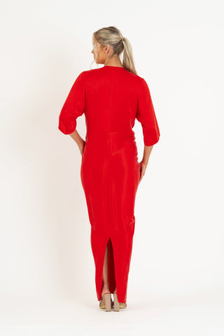 ALEX KIMONO IN ROSSO - One Fell Swoop